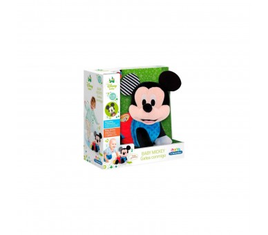 Peluche Baby Mickey Gateos Disney