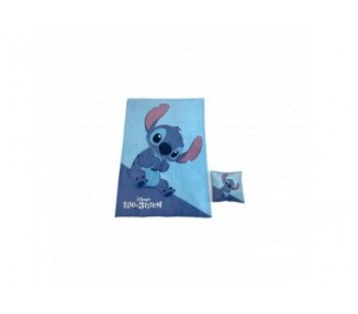 Set Manta Polar + Cojin Stitch Disney