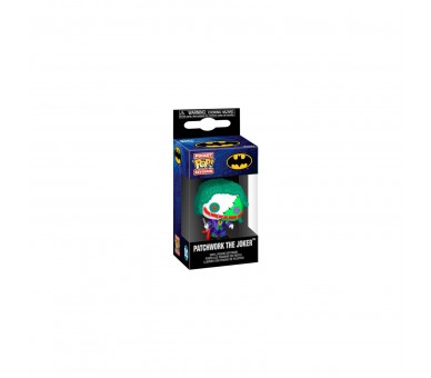 Llavero Pocket Pop Dc Comics Patchwork Joker