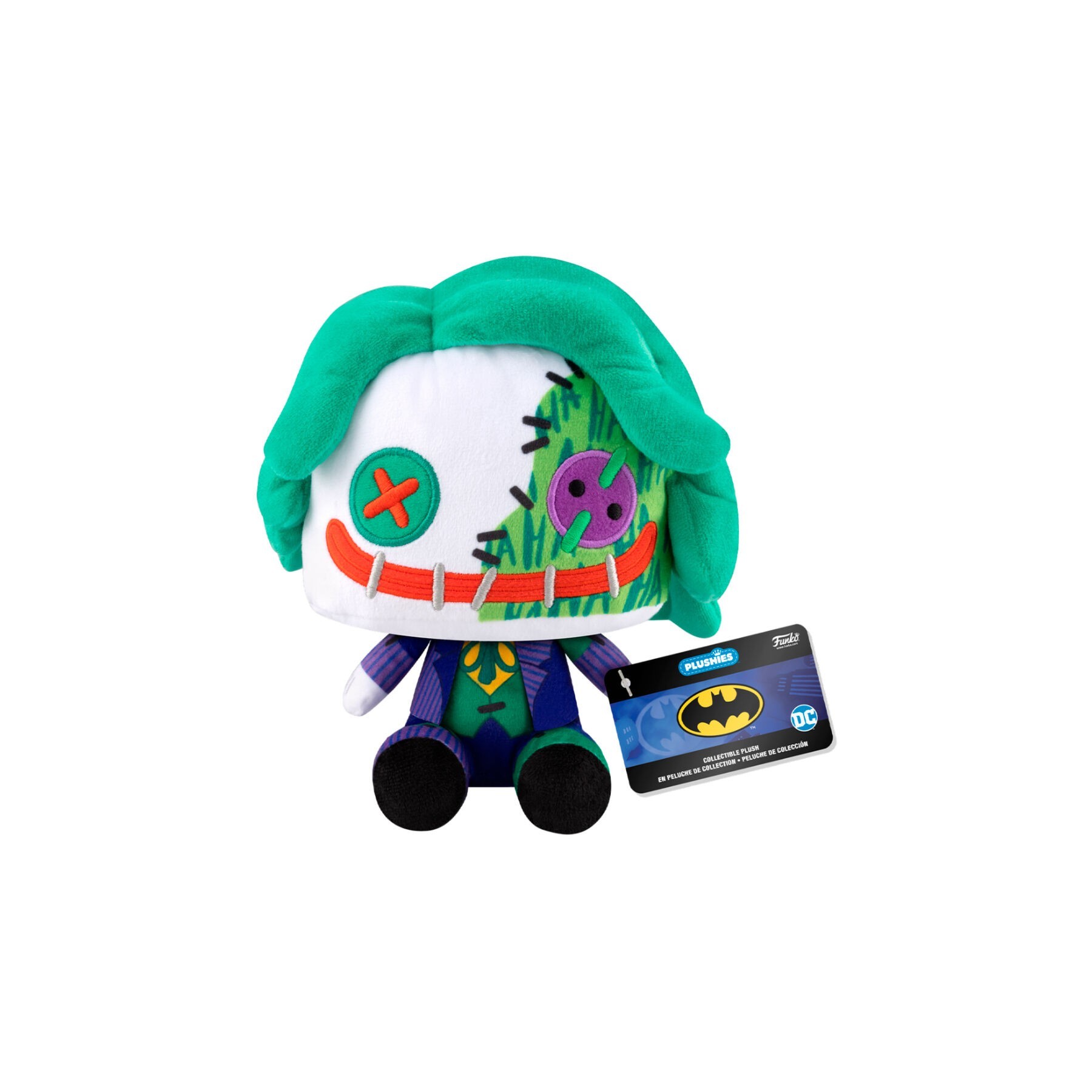 Peluche Joker Patchwork Dc Comics 17,5Cm