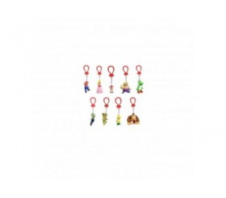 Llavero Super Mario Buddies Cdu Of 24Pcs