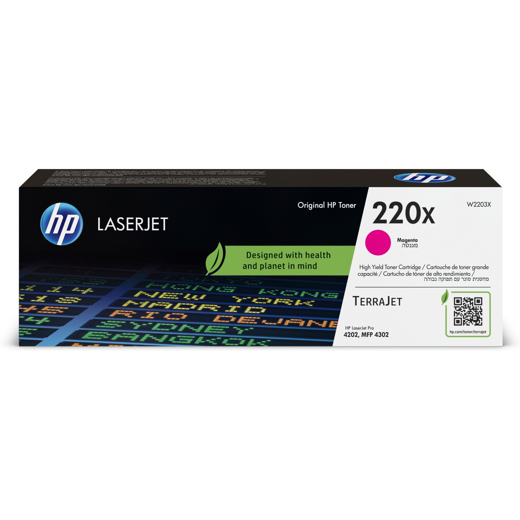 Toner Hp 220X W2203X Magenta