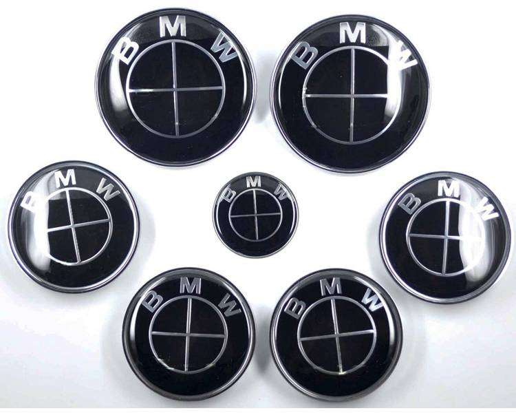 Emblema Insignia BMW sin base Medida emblema 45mm