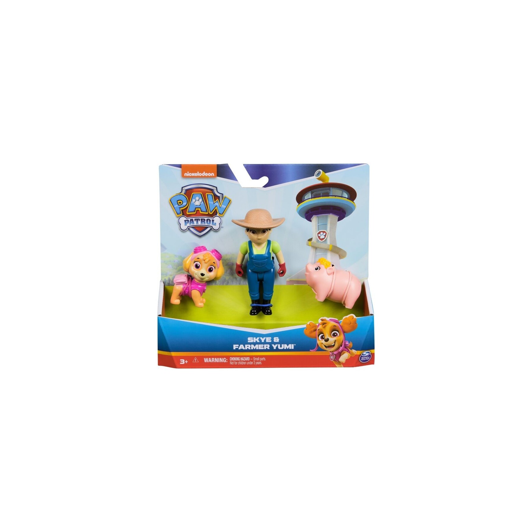 Blister 2 Figuras Skye Hero Pup Patrulla Canina Paw Patrol