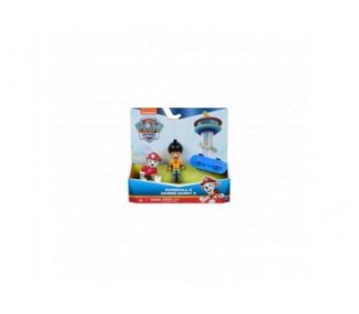 Blister 2 Figuras Marshall Hero Pup Patrulla Canina Paw Patr