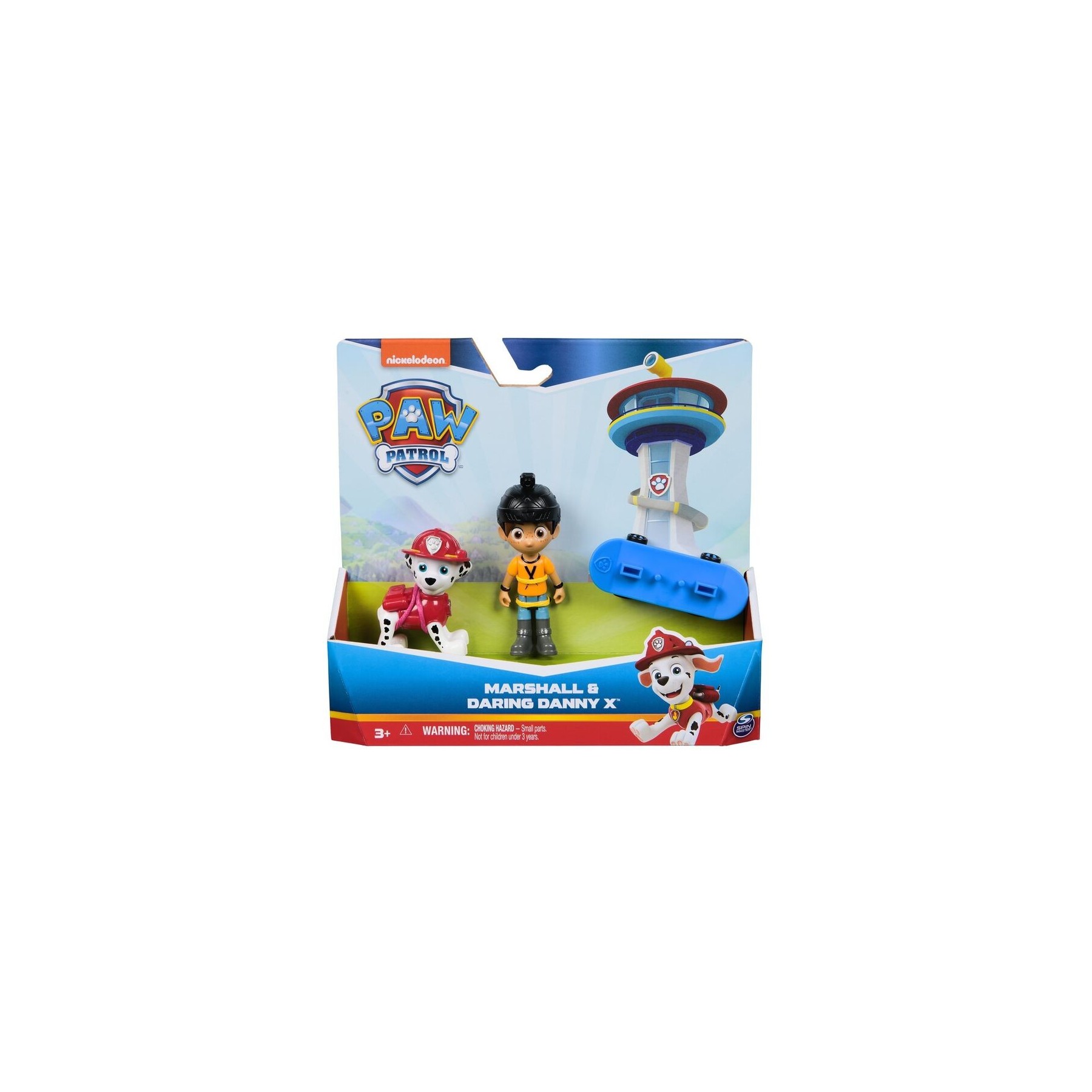 Blister 2 Figuras Marshall Hero Pup Patrulla Canina Paw Patr