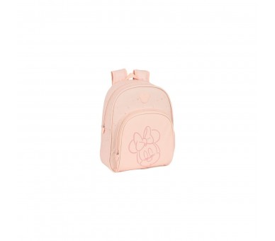 Mochila Baby Minnie Disney 34 Cm Adaptable