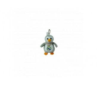 Llavero Peluche Pinguino Real Madrid