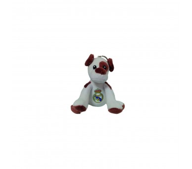 Llavero Peluche Perro Real Madrid