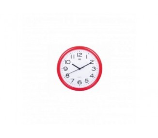 Reloj De Pared Om 3301 24Cm Rojo