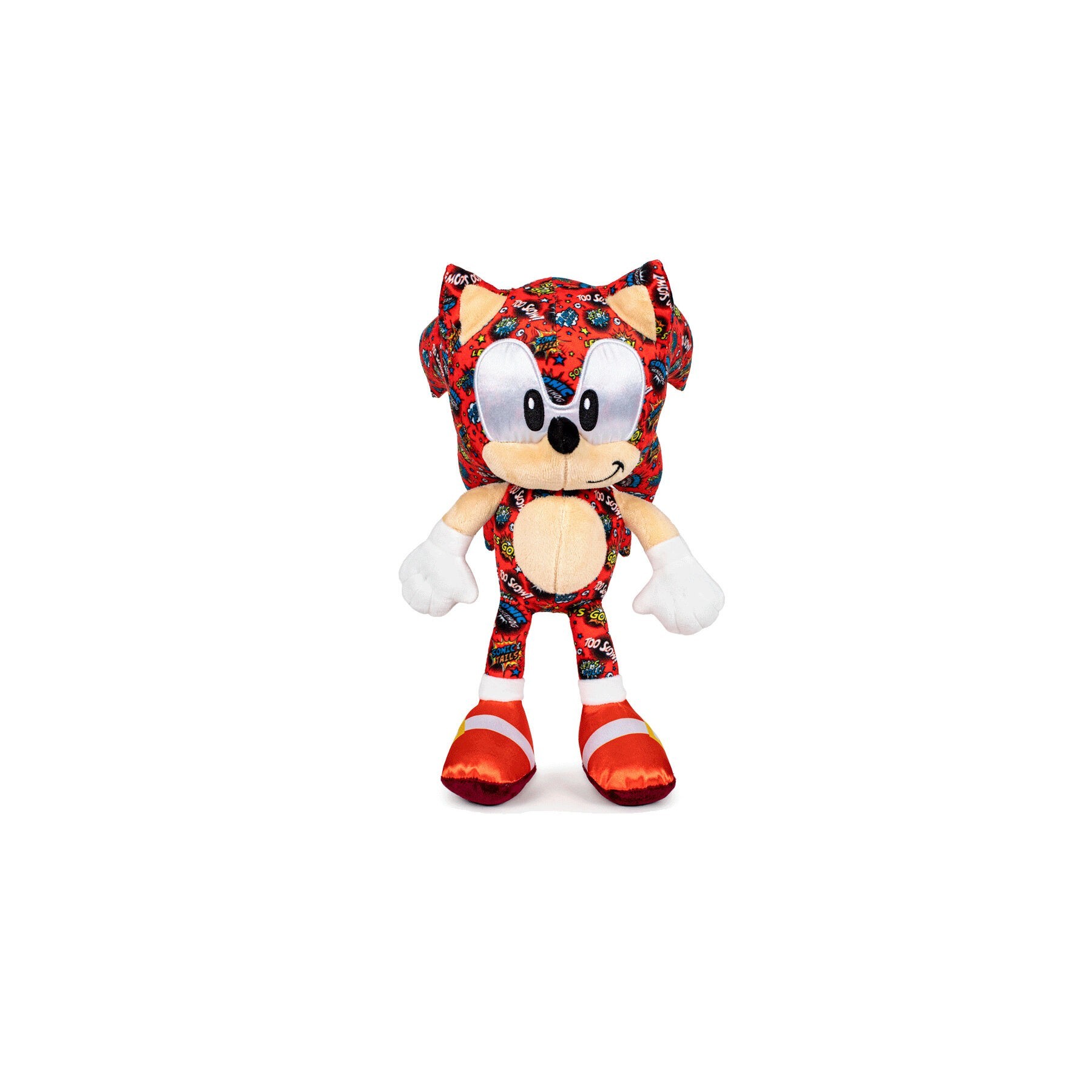 Peluche Sonic Red Comic Sonic The Hedgehog 30Cm