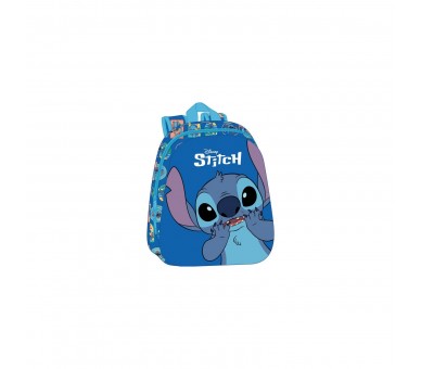 Mochila 3D Stitch Disney 33Cm