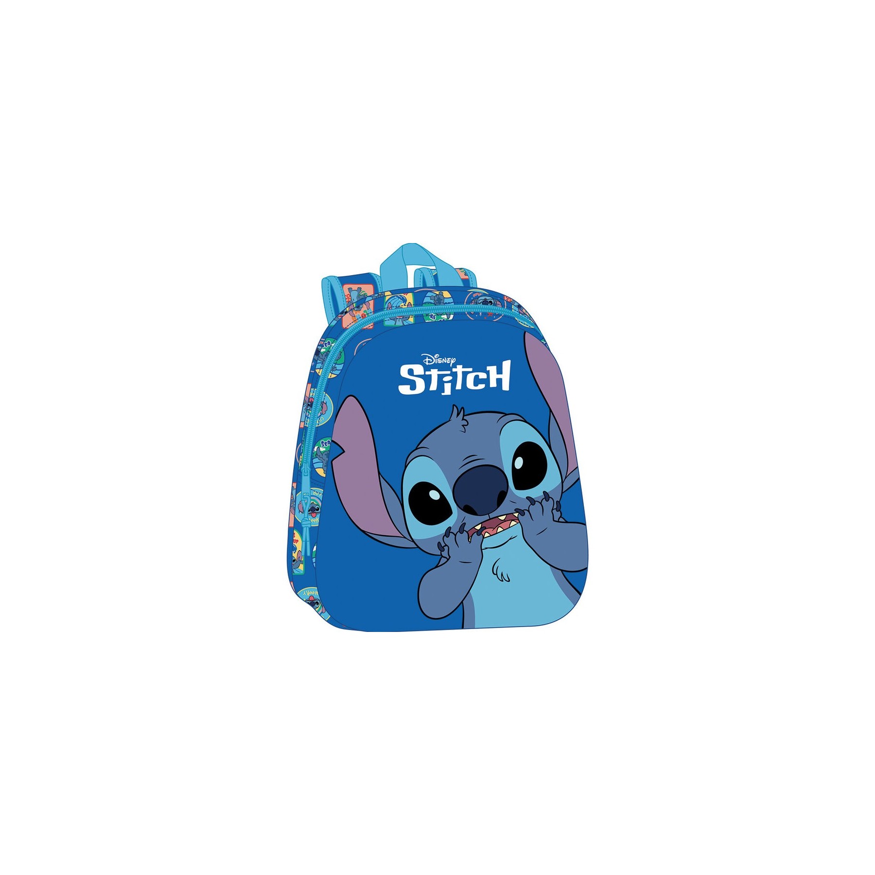 Mochila 3D Stitch Disney 33Cm