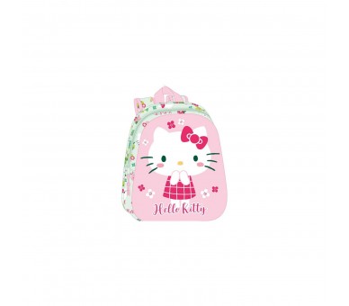 Mochila 3D Hello Kitty 33Cm