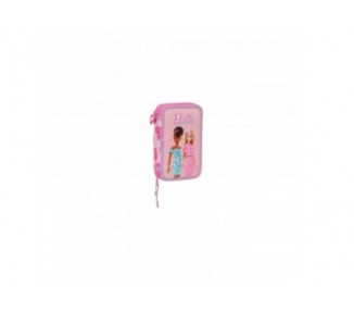 Plumier Love Barbie 28Pzs Doble