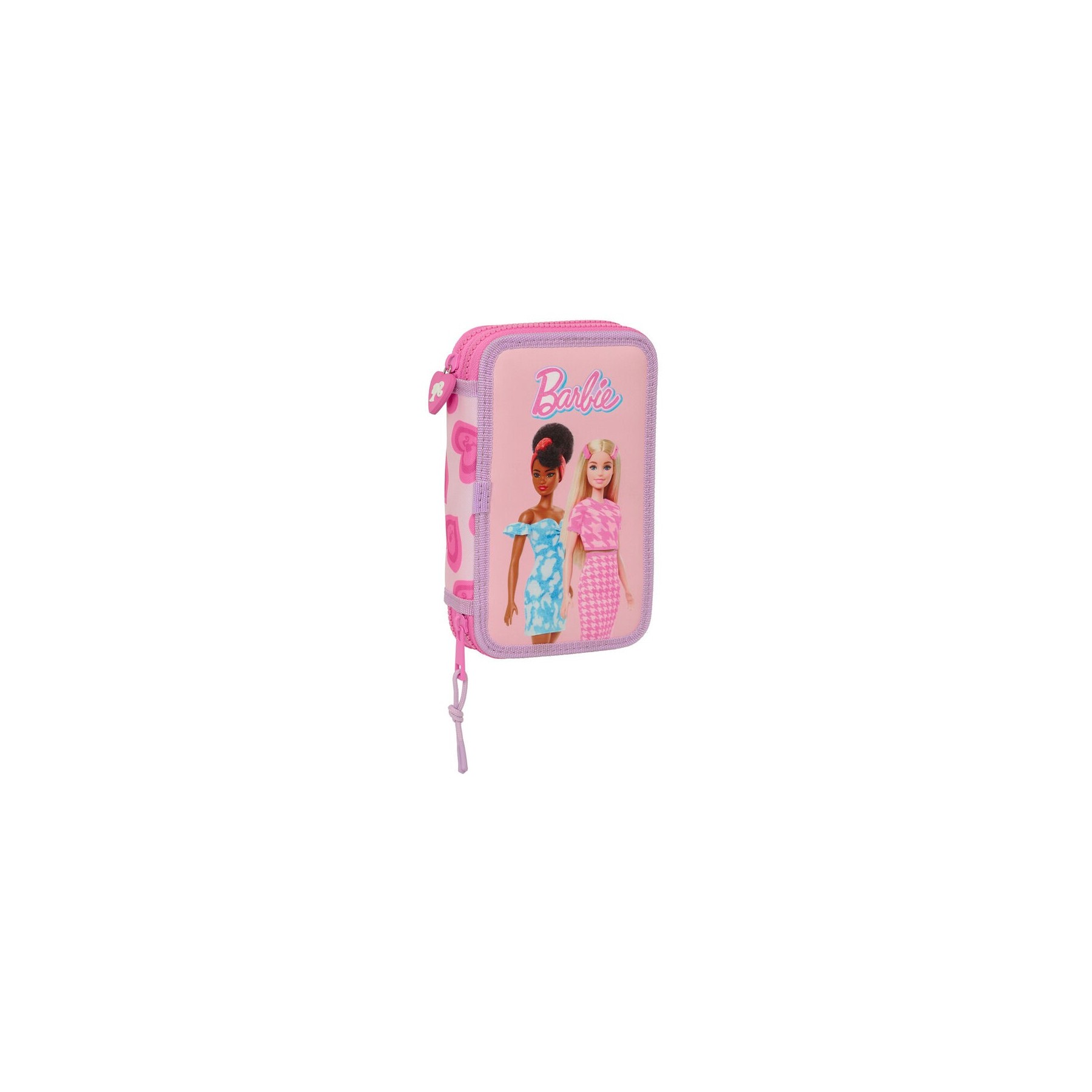 Plumier Love Barbie 28Pzs Doble