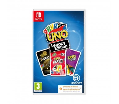 Uno Legacy Edition Code In The Box  Switch