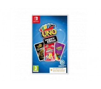 Uno Legacy Edition Code In The Box  Switch