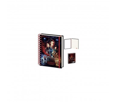 Cuaderno De Espiral A5 Lenticular Vecna - Stranger Things 4