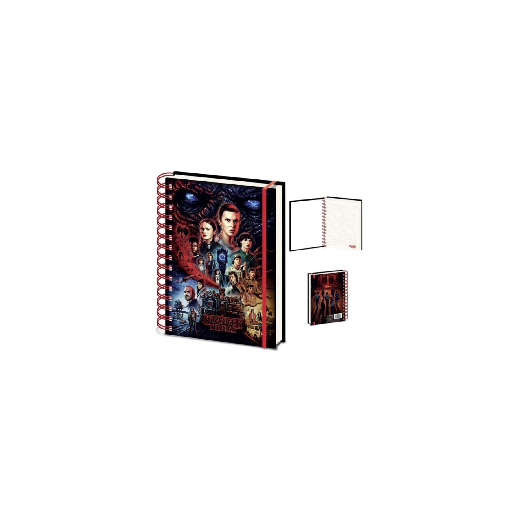 Cuaderno De Espiral A5 Lenticular Vecna - Stranger Things 4