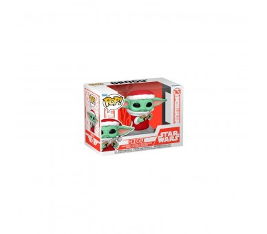 Figura Pop Star Wars Grogu With Christmas Cookie