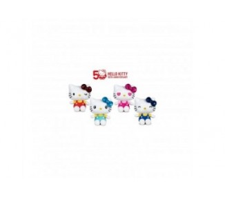 Peluche 50Th Anniversary Hello Kitty 22Cm Surtido 6 Unidades