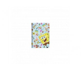 Cuaderno Encuadernado Tapa Dura Bob Esponja A5