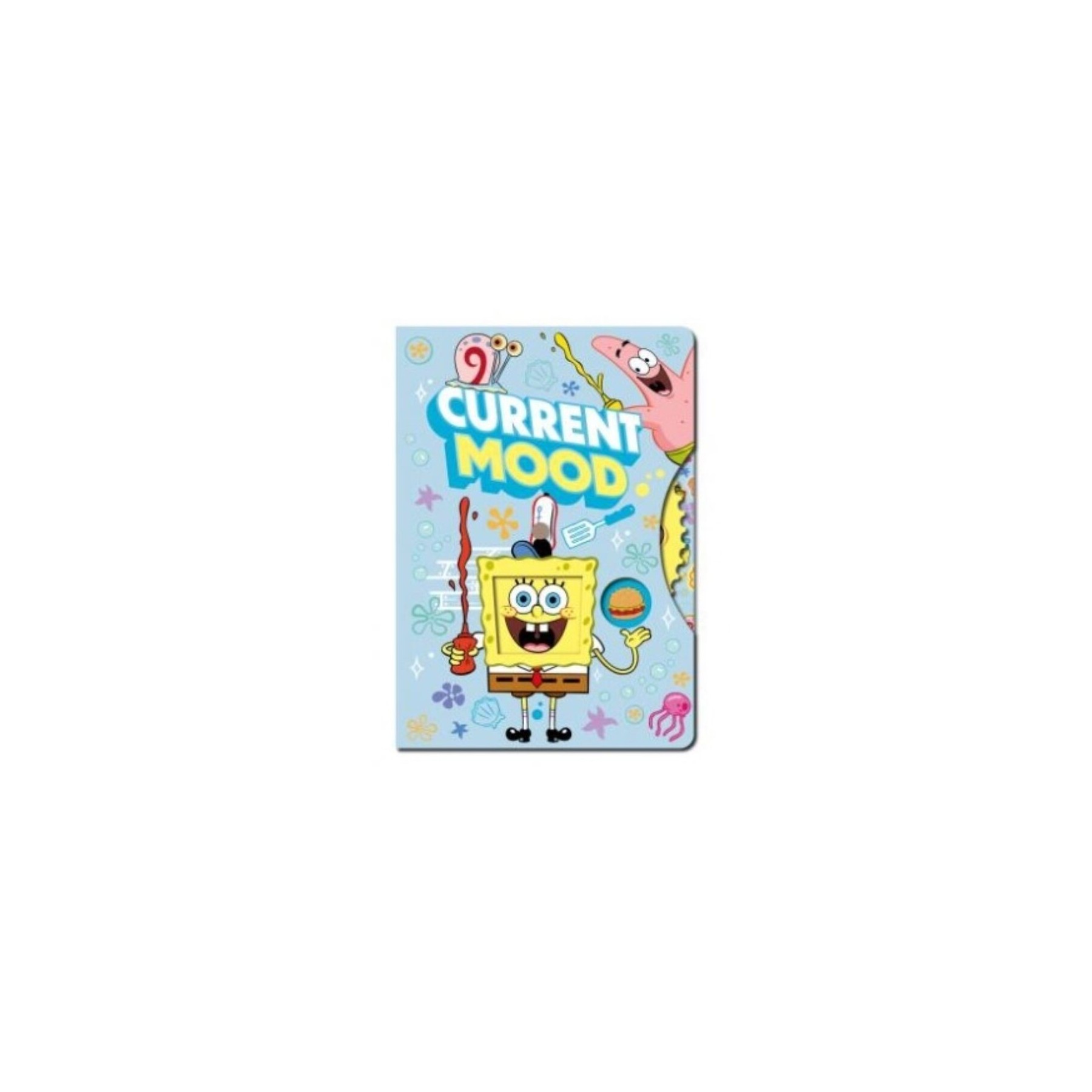 Cuaderno Con Tapa Giratoria Bob Esponja A5. 80 Paginas. Cubi