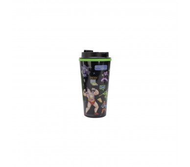 Vaso Termo Con Tapa De Rosca Tortugas Ninja 450 Ml