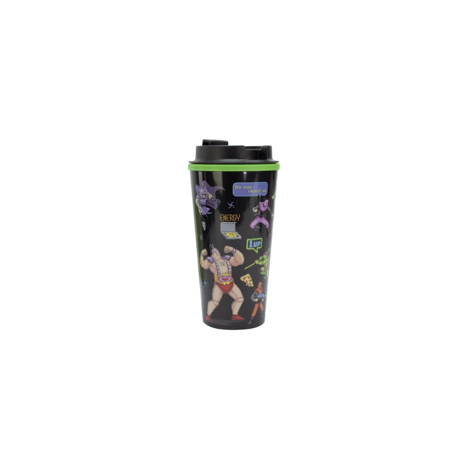 Vaso Termo Con Tapa De Rosca Tortugas Ninja 450 Ml