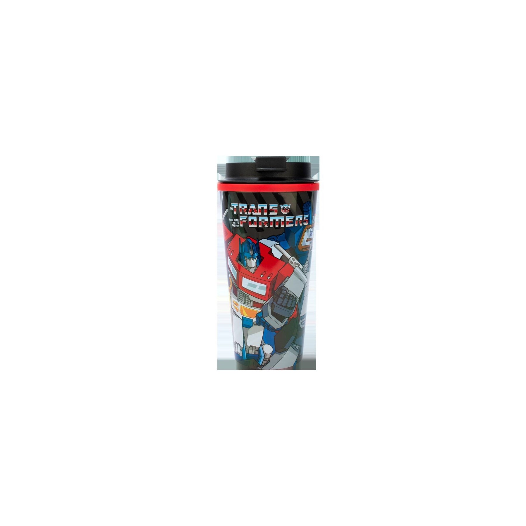 Vaso Termo Con Tapa De Rosca Transformers 450 Ml