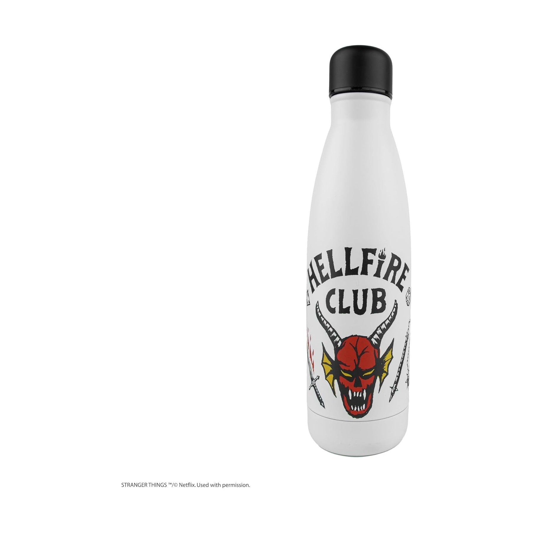 Botella Termo Stranger Thingst. Hellfire Club 500Ml