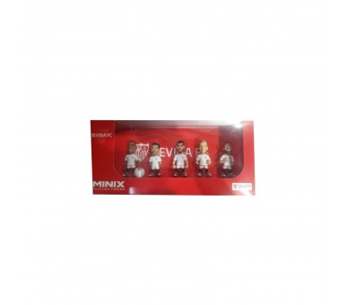 Blister 5 Figuras Minix Sevilla Fc Club 7Cm