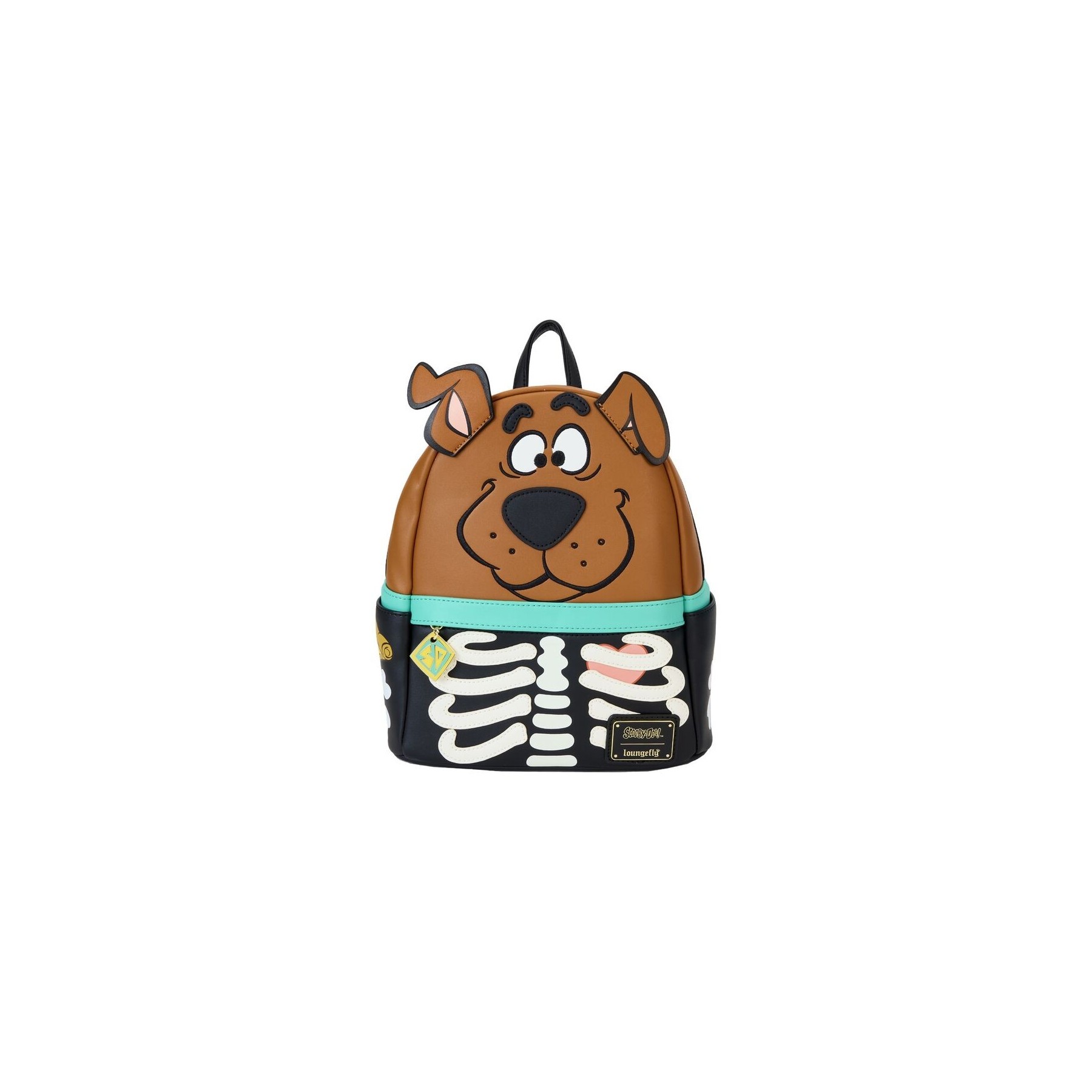 Mochila Skeleton Scooby Doo Loungefly 26Cm