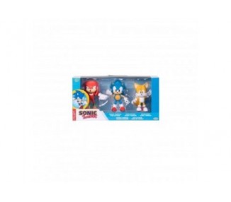 Blister 3 Figuras Classic Sonic The Hedgehog 10Cm