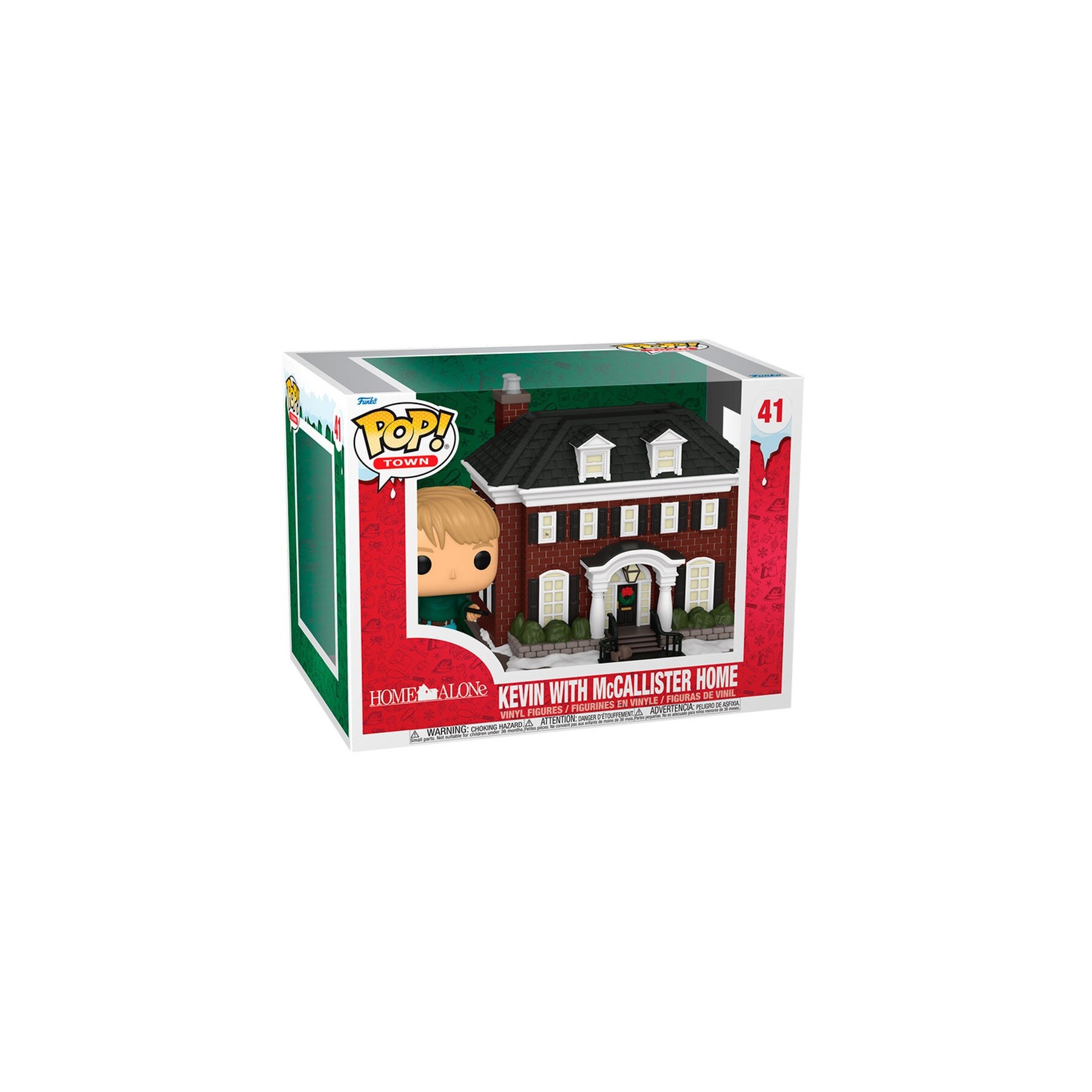 Figura Pop Town Home Alone Kevin With Mccallister Home