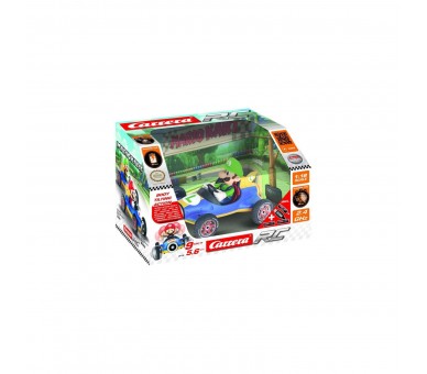 Coche Radio Control Luigi Mario Kart