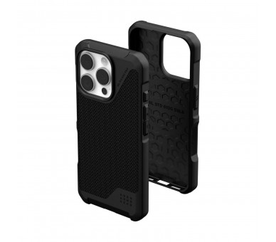 Uag John Metropolis Lt Kevlar Black / Apple Iphone 16 Pro