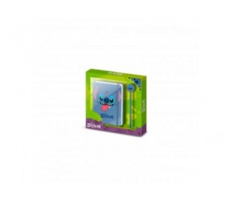 Set Diario + Boligrafo Stitch Disney