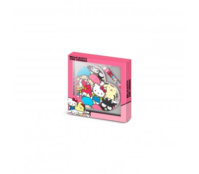 Set Diario + Boligrafo Friends Hello Kitty