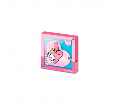 Set Diario + Boligrafo My Melody Hello Kitty