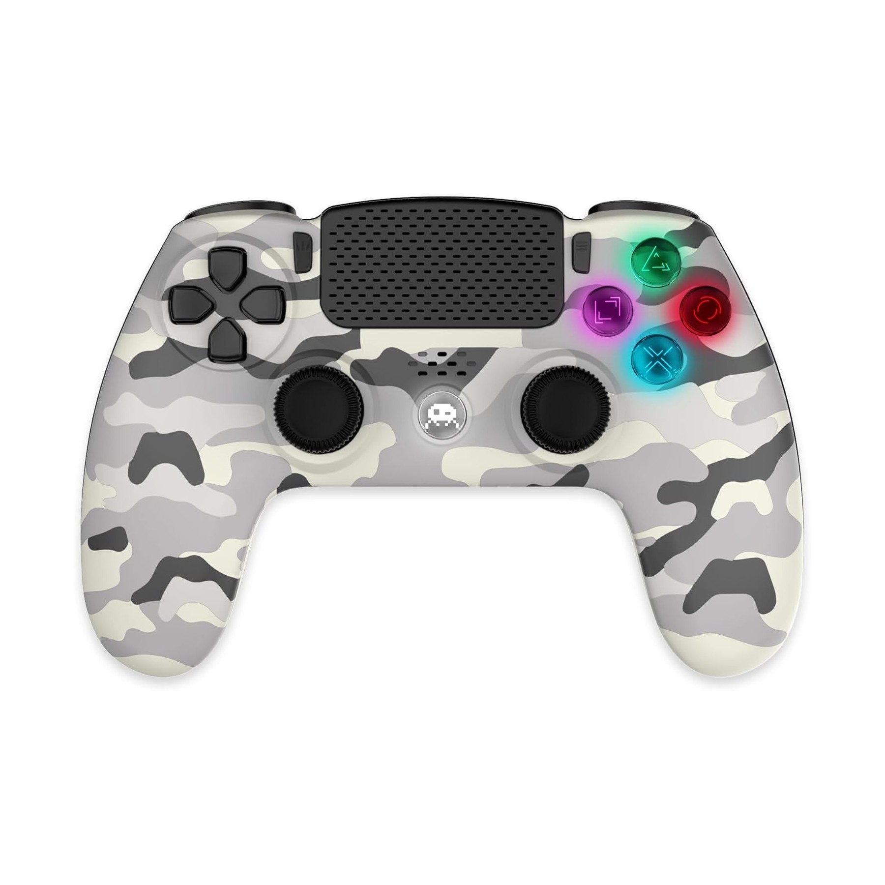 Mando Bluetooth LED White Camo Freaks & Geeks Ps4