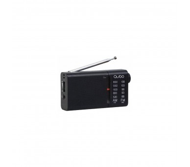 Radio Qubo R-S2 Negro