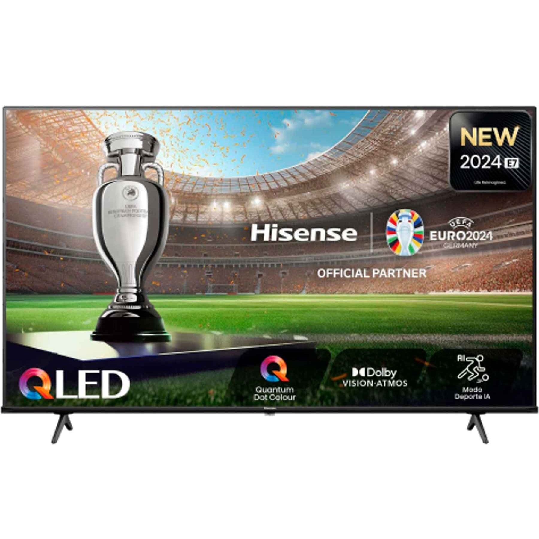 Hisense 55E77Nq / Televisor Smart Tv 55" Qled Uhd 4K Hdr