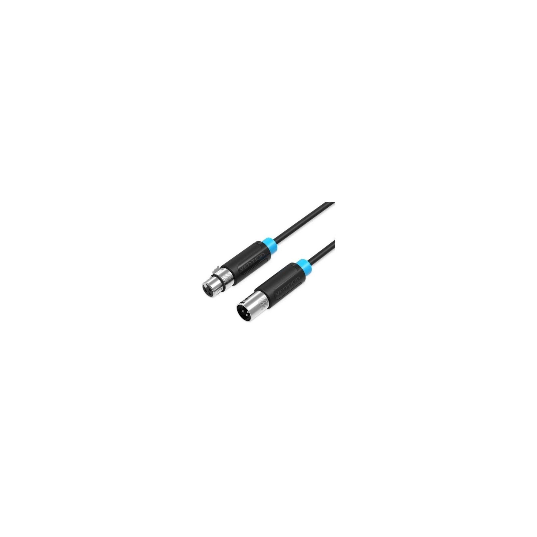 Cable Estéreo Vention Bbfbj/ Xlr Macho Xlr Hembra/ 5M/ Negro