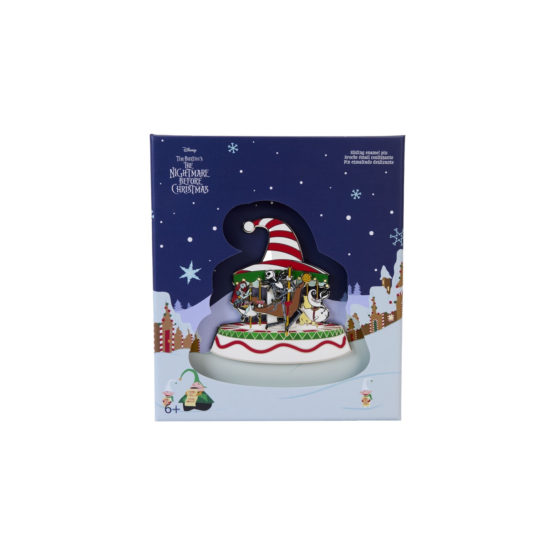 Pin Town Carousel Pesadilla Antes De Navidad Disney Loungefl