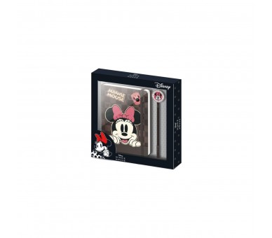 Set Diario + Boligrafo Minnie Disney