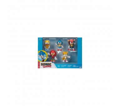 Blister 5 Figuras Sonic The Hedgehog 6Cm