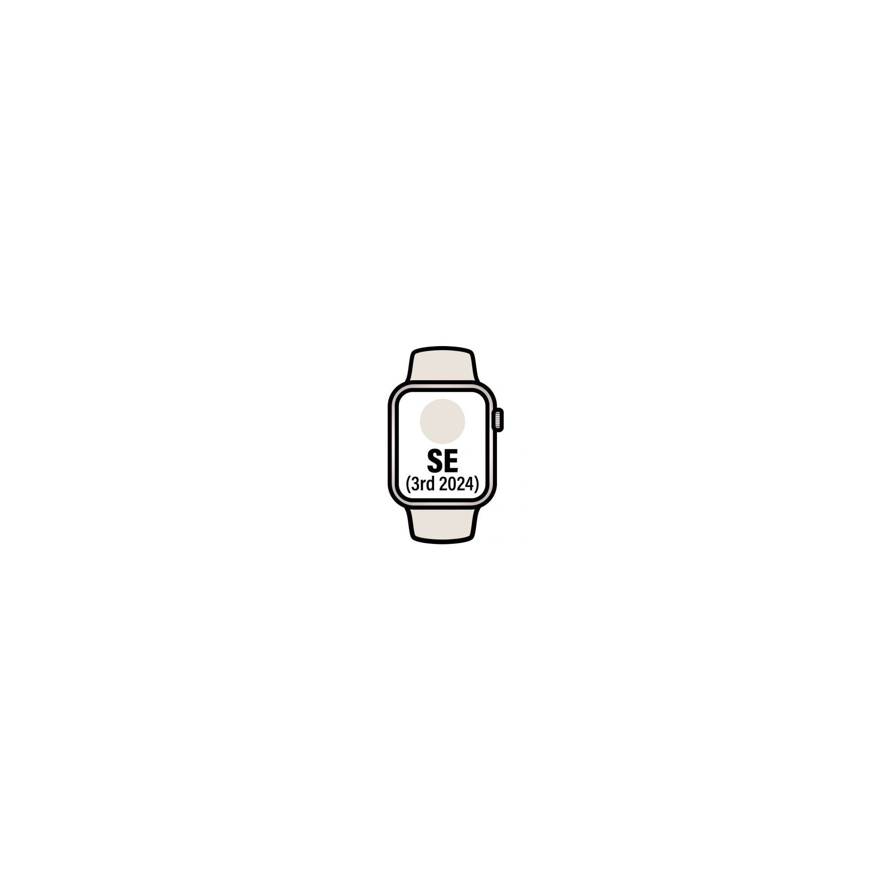 Apple Watch Se 3Rd V2/ Gps/ 44Mm/ Caja De Aluminio Blanco Es