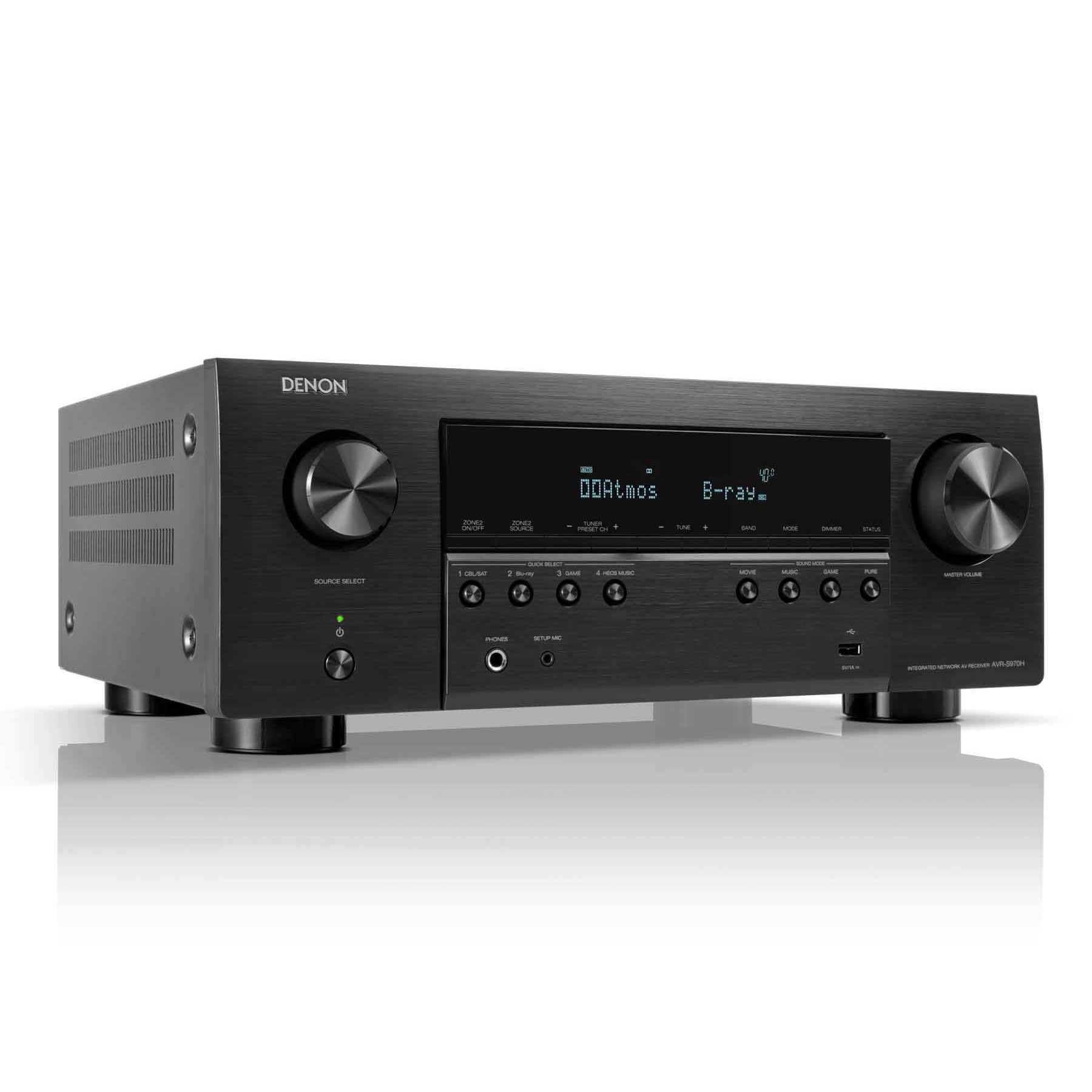 Denon Avr-S970H Black / Receptor Av 7.2Ch 185W 8K